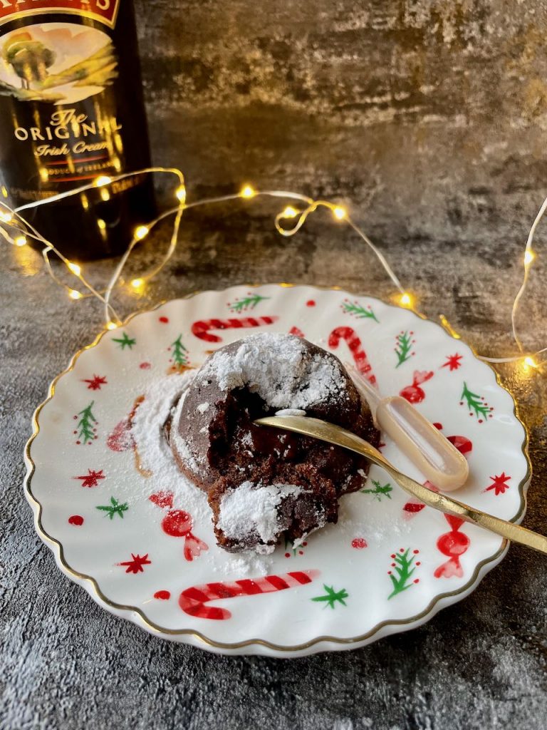 Desserts voor kerst:Baileys lavacake