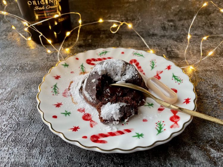 Baileys lavacake