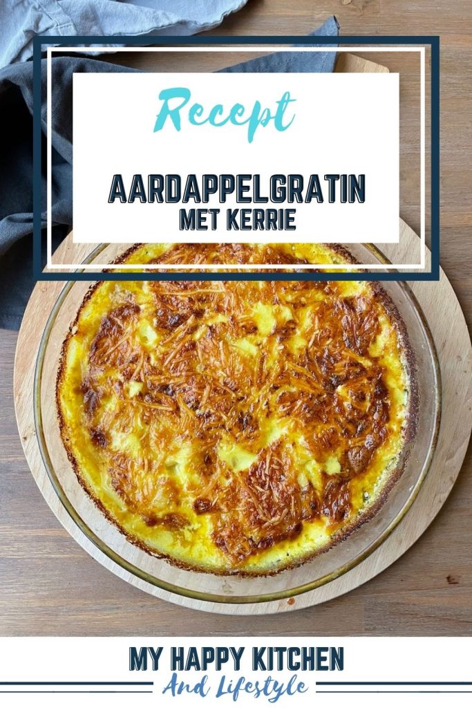 Aardappelgratin met kerrie