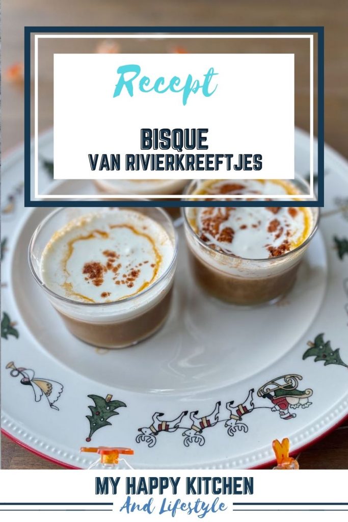 Bisque van rivierkreeftjes