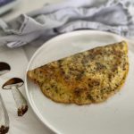 omelet met truffel en kaas