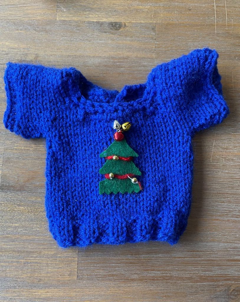 Kersttrui voor Knuffel