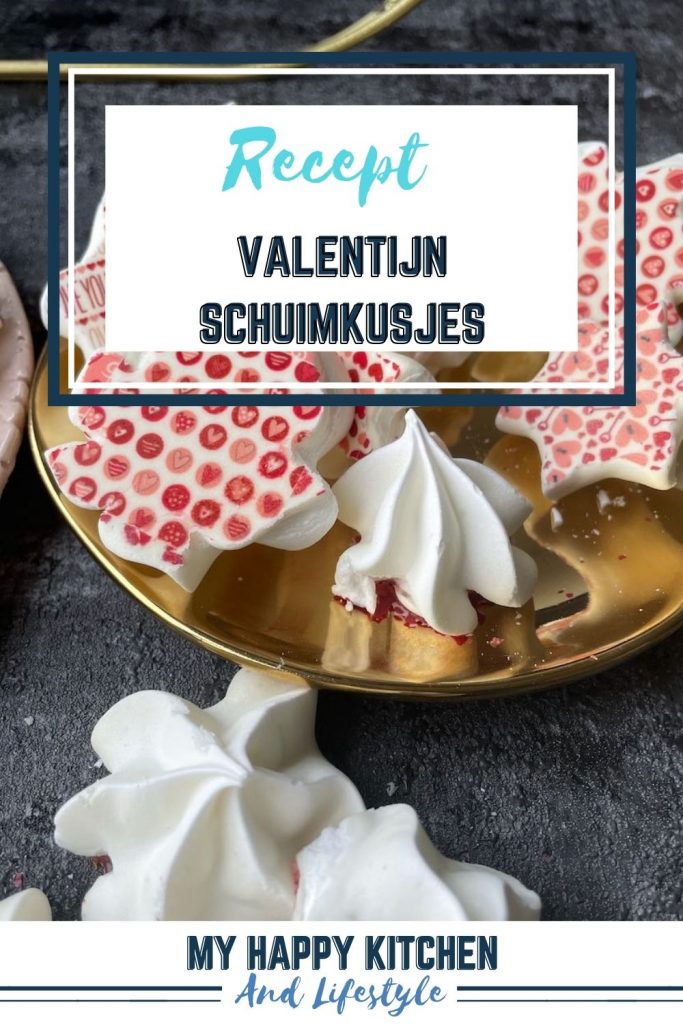 Valentijn schuimkusjes
