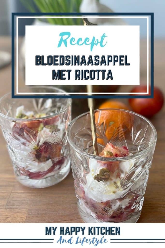 Bloedsinaasappel met ricotta