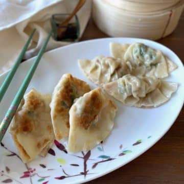 gyoza met garnalen