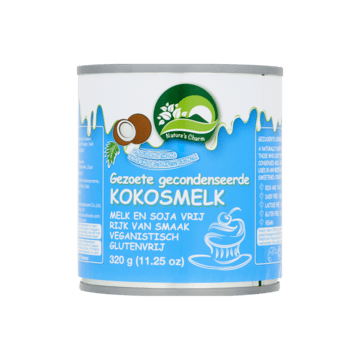 Zoet gecondenseerde kokosmelk
