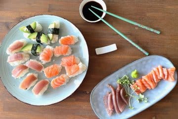 Nigiri sushi maken