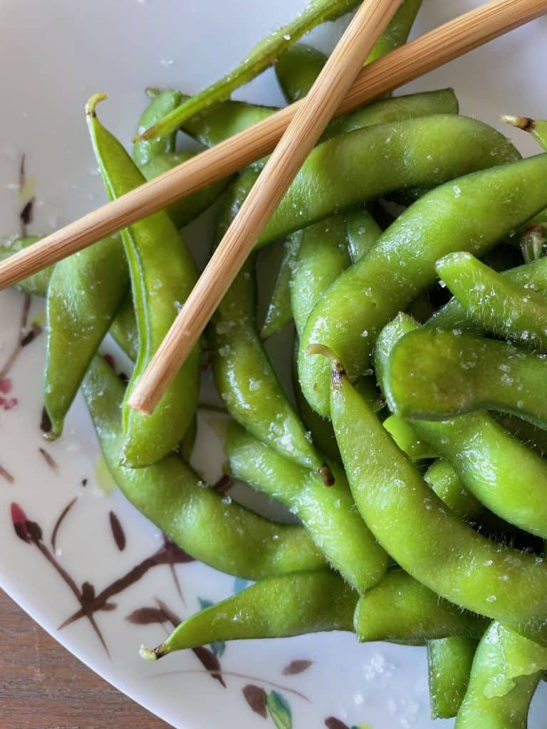 Edamame boontjes koken