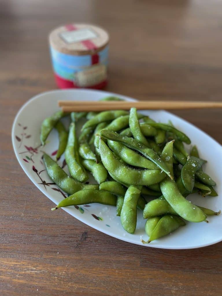 Edamame boontjes koken