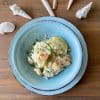 risotto met garnalen en zeekraal