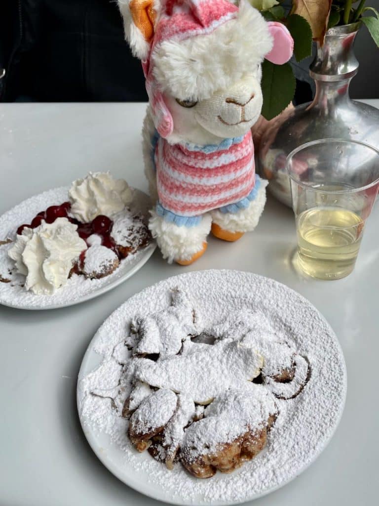 Poffertjes op de kermis