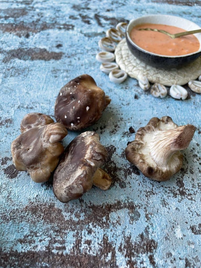 Shiitake voor de bang bang mushrooms
