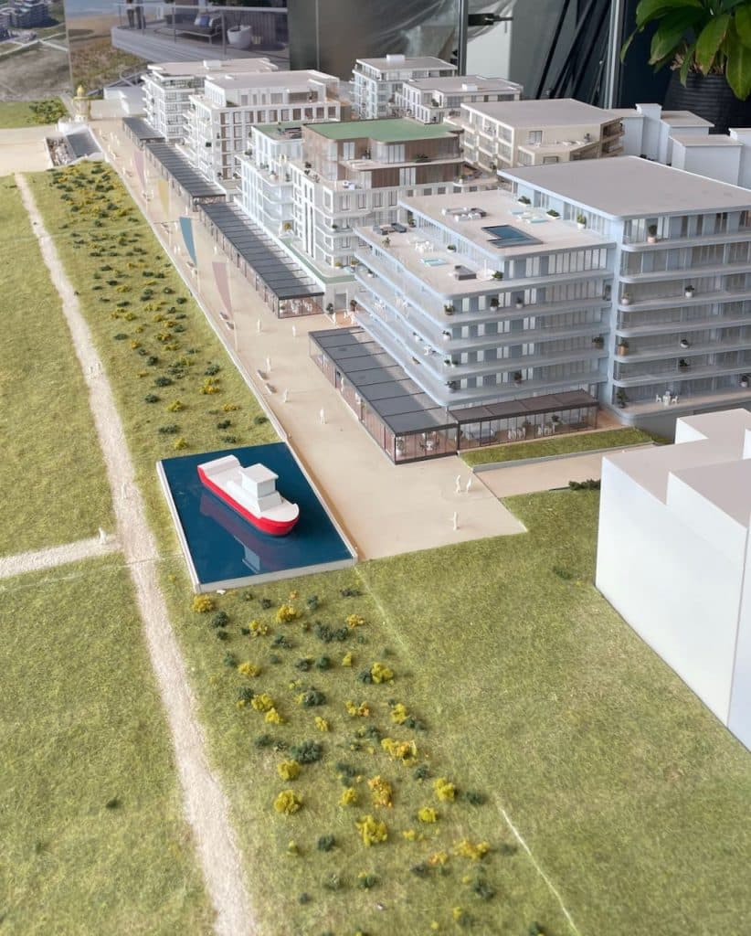 Nieuw kijkduin stad aan zee