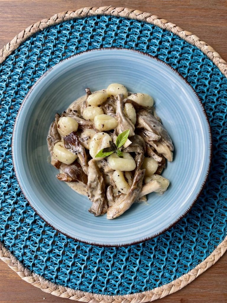 gnocchi met oesterzwammen