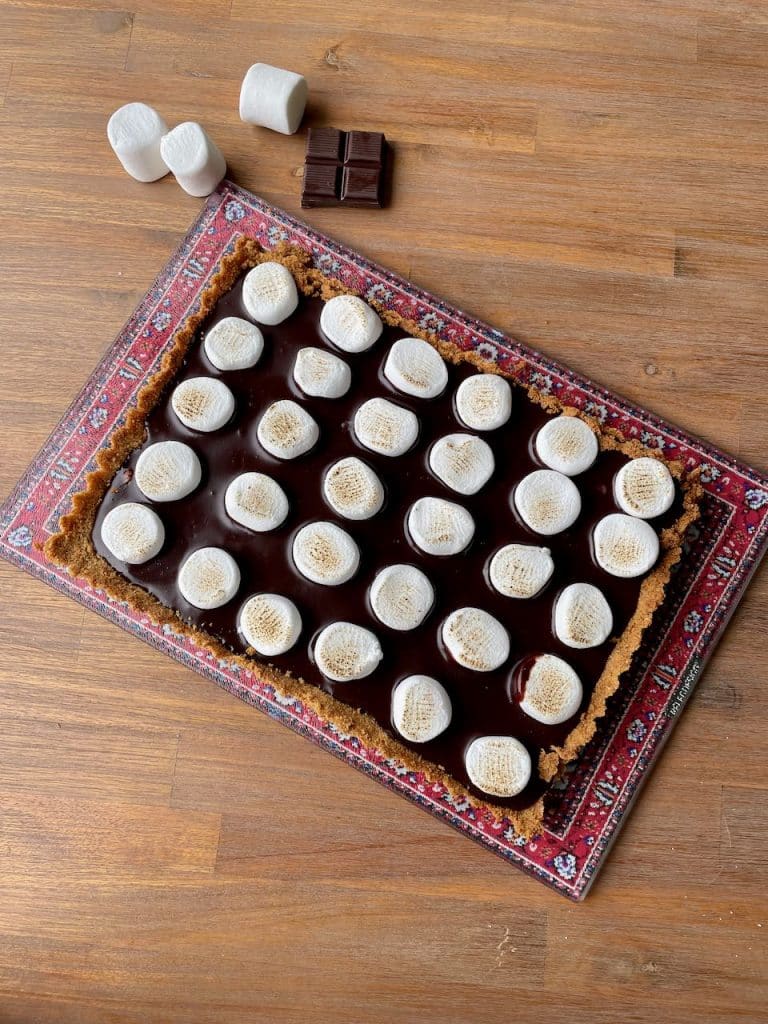 S'mores taart