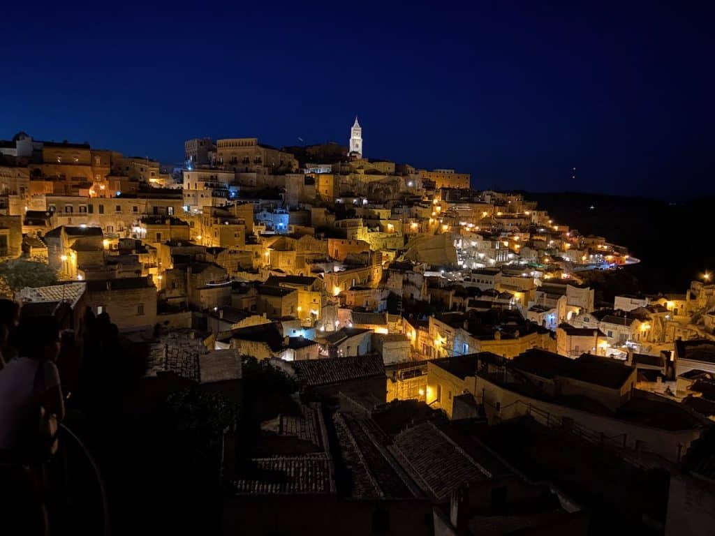 Matera by night