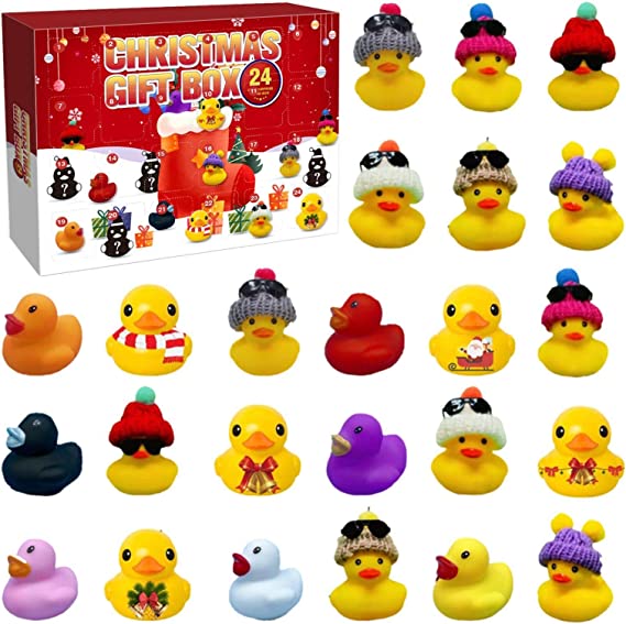 Adventskalender badeendjes