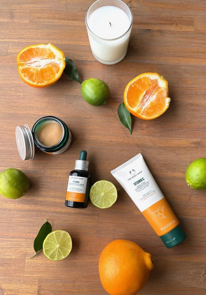 Vitamine C skin routine Bodyshop