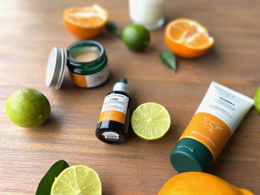 Vitamine C skin routine Bodyshop