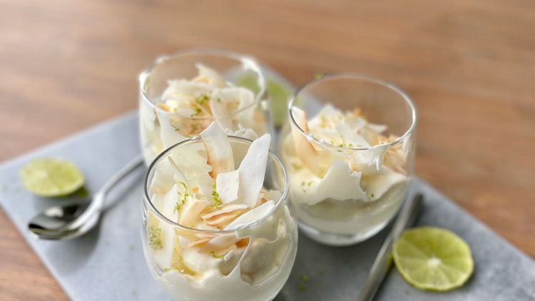 limoen kokos mousse