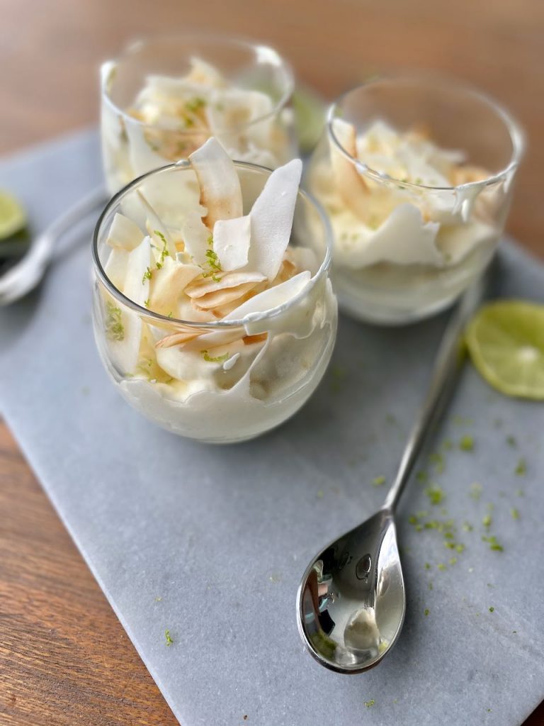limoen kokos mousse