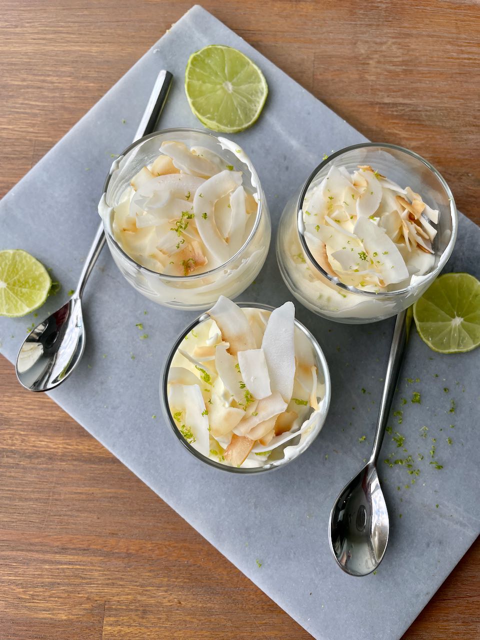 Limoen kokos mousse - My happy kitchen &amp; lifestyle