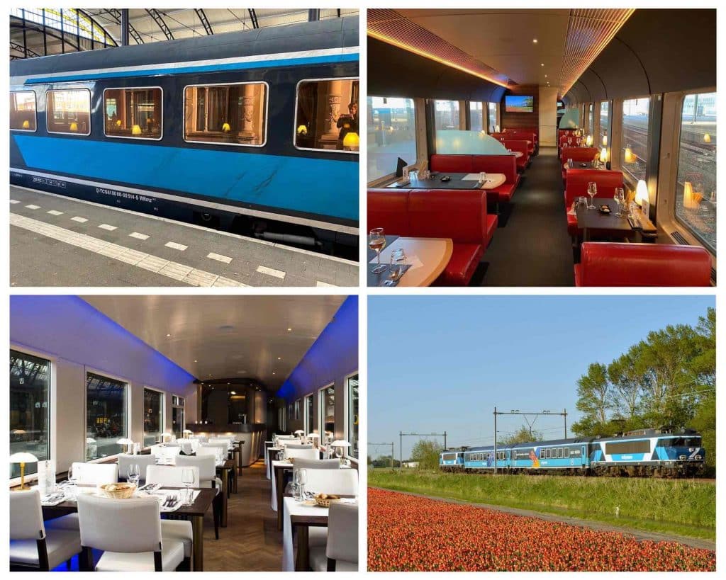 Dineren in een trein met de Dinner Train