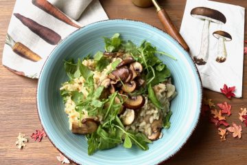 Risotto met paddenstoelen