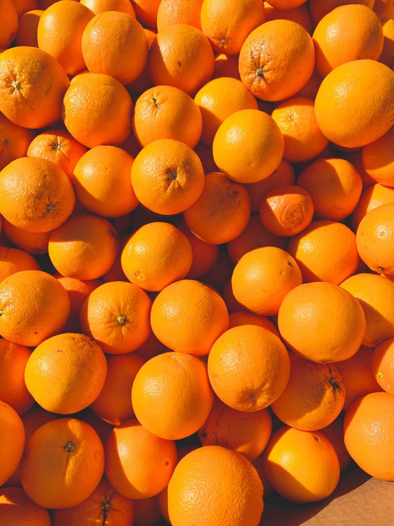 geschiedenis van de sinaasappel