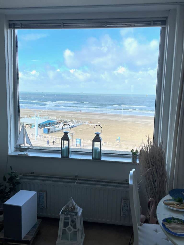 Uitzicht boulevard Scheveningen