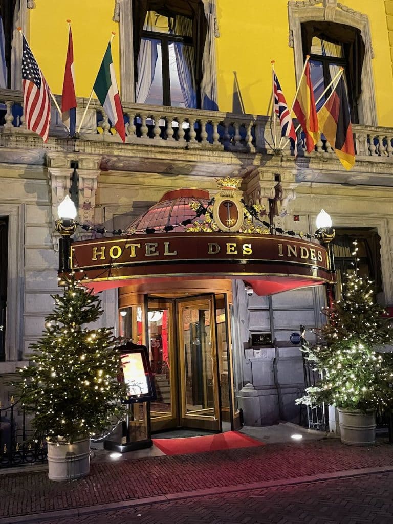 Overnachten in hotel Des Indes