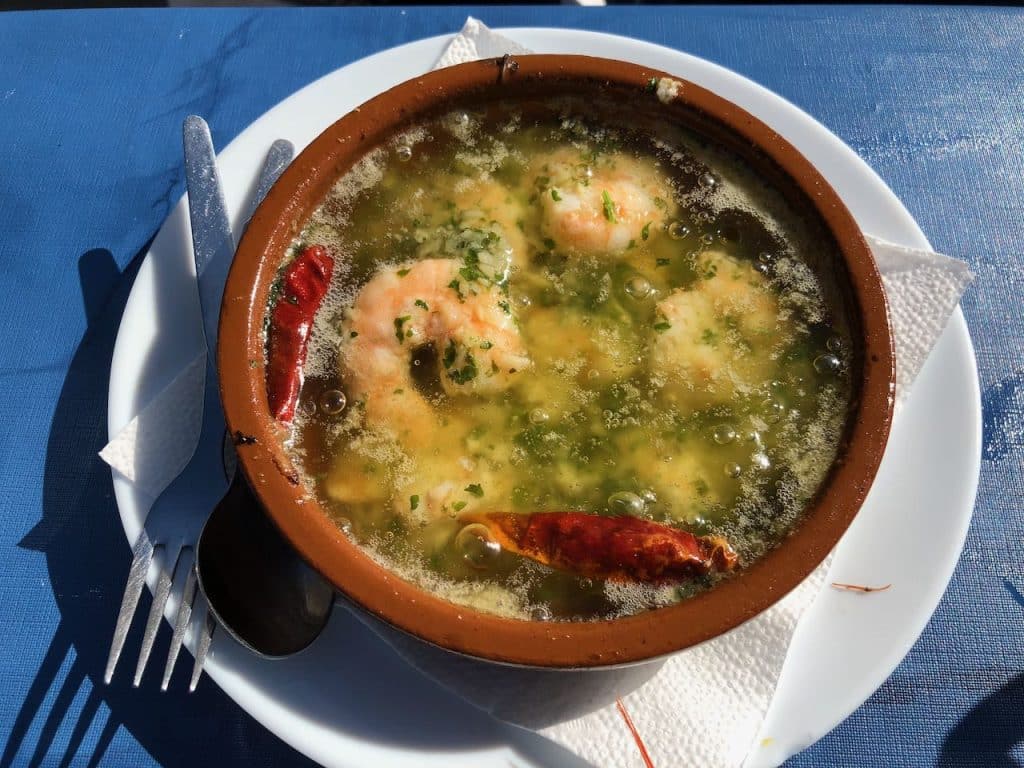 Gambas al ajillo