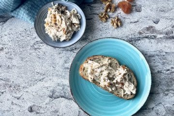 kip-walnoot salade