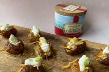 Mini jacket potato bites