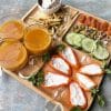 Gezonde borrelplank voor Pasen