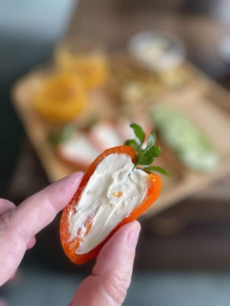 Gezonde borrelplank voor Pasen