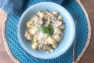 gnocchi met paddenstoelen