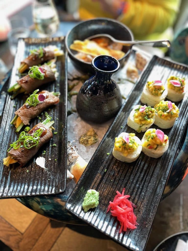 Nikkei cuisine bij BlueBlood