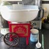 Funcooking: suikerspinmachine