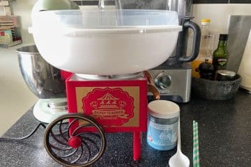 Funcooking: suikerspinmachine