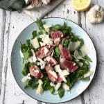 Biefstuk tagliata salade