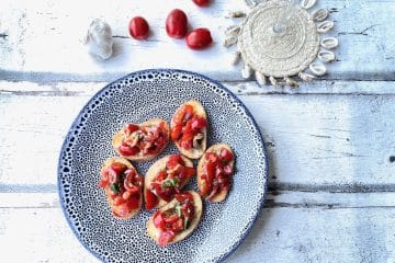 Bruschetta uit de airfryer