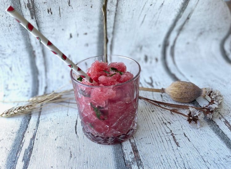 watermeloen granita