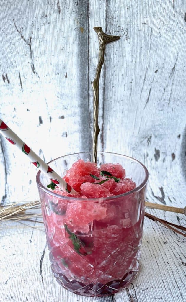 Watermeloen granita
