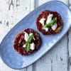 Mini hartige tarte tatin