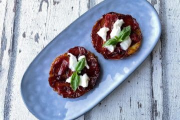 Mini hartige tarte tatin