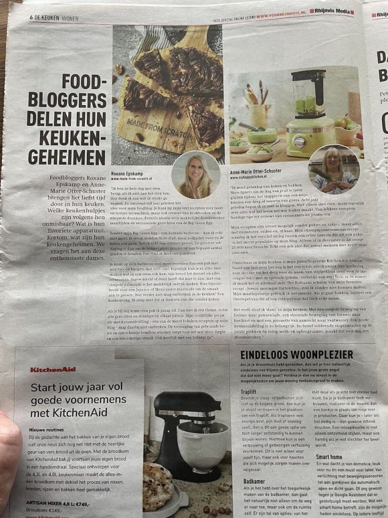 In de media