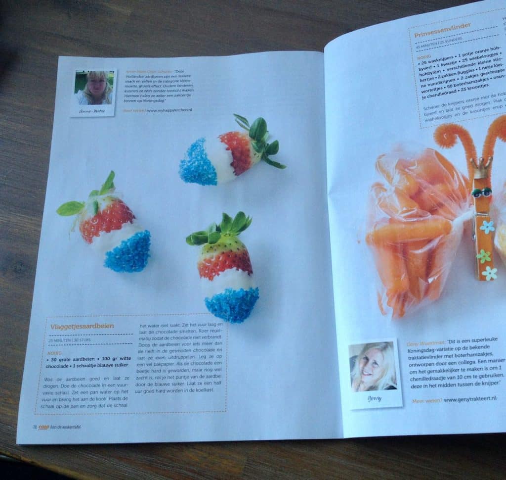 Koningsdag aardbeien