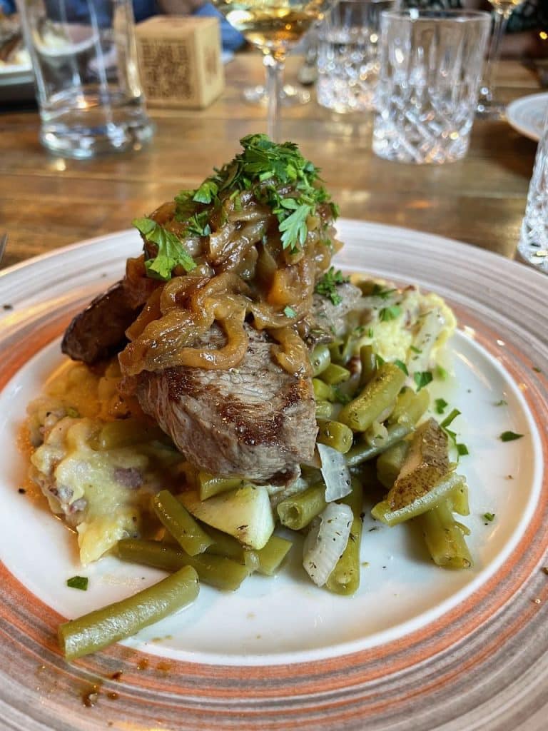 Hamburger beefsteak