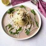 pasta citroen en tonijn